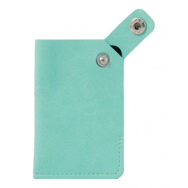 CARD HOLDER GENOVA F144 PASTEL MINT