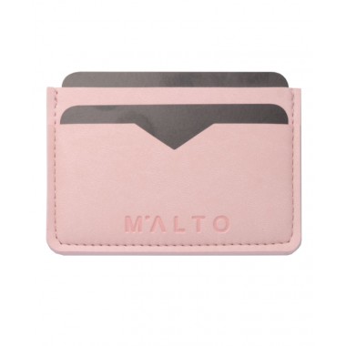 PORTA CARTE MILANO F414 POUDRE ROSE