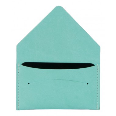 CARD HOLDER ROMA F144 PASTEL MINT