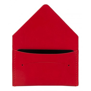 PORTA CARTE ROMA 4872 ROSSO