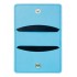 CARD HOLDER WILDE F147 PASTEL BLUE