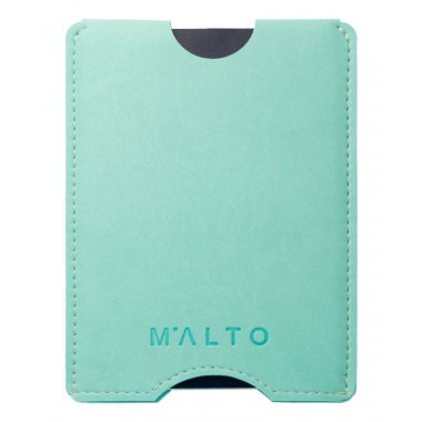 CASE FOR PASSPORT BERGAMO F144 PASTEL MINT