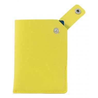 CASE FOR PASSPORT GENOVA F001 LEMON