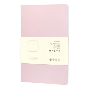 CAHIER collection classique F414 POUDRE ROSE